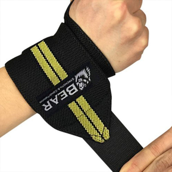 Paire De Bandes De Poignet 'Beast Mode' TECEUM - 12" - Pour Haltérophilie & Musculation - Neuf
