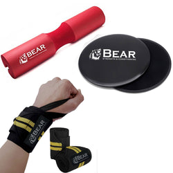 bear-sc bear strength and condioning bear core sliders slider and resistance bands glides carpet hard floor elite urban fit wrist wraps lifting crossfit powerlifting walmart boxing amazon for benching deadlift weightlifting women carpal tunnel rogue pink schiek starps starp support braces weight strength training squat barbell pad neck olympic sponge hip thrust men squats shoulder protective fitness foam thick supports bar lunges advanced